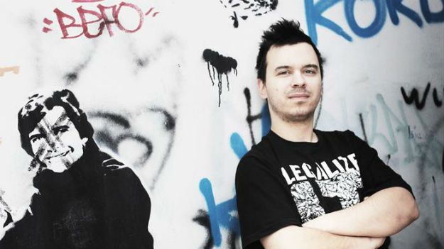 Lider "Wolnych Konopi" Andrzej Dołecki