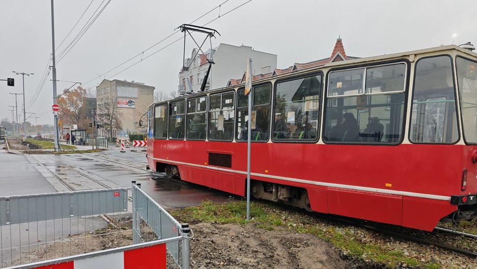 Modernizacja torowiska tramwajowego na ulicy Kościuszki w Toruniu
