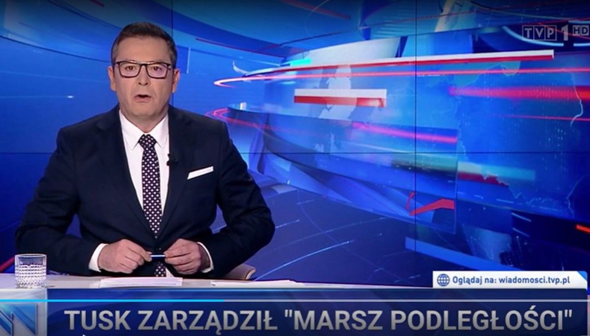 "Wiadomości" TVP pokazały Tuska. Skupiły się głównie na jednym