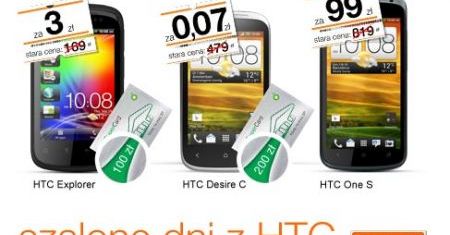 Świąteczne oferty w Play, a w Orange szalone ceny smartfonów HTC