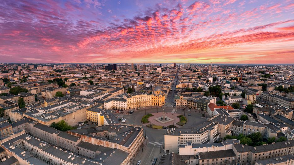 łódź, miasto