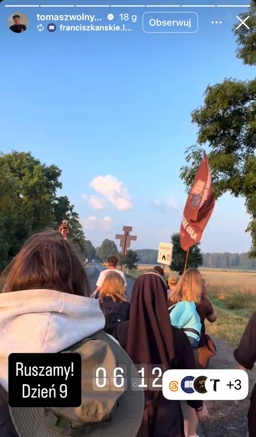 Tomasz Wolny relacjonuje pielgrzymkę