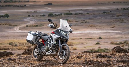 Ducati prezentuje stworzony do dalekich podróży model Multistrada V4 Rally