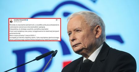Kaczyński zapowiada "rozpoczęcie marszu". Padła data