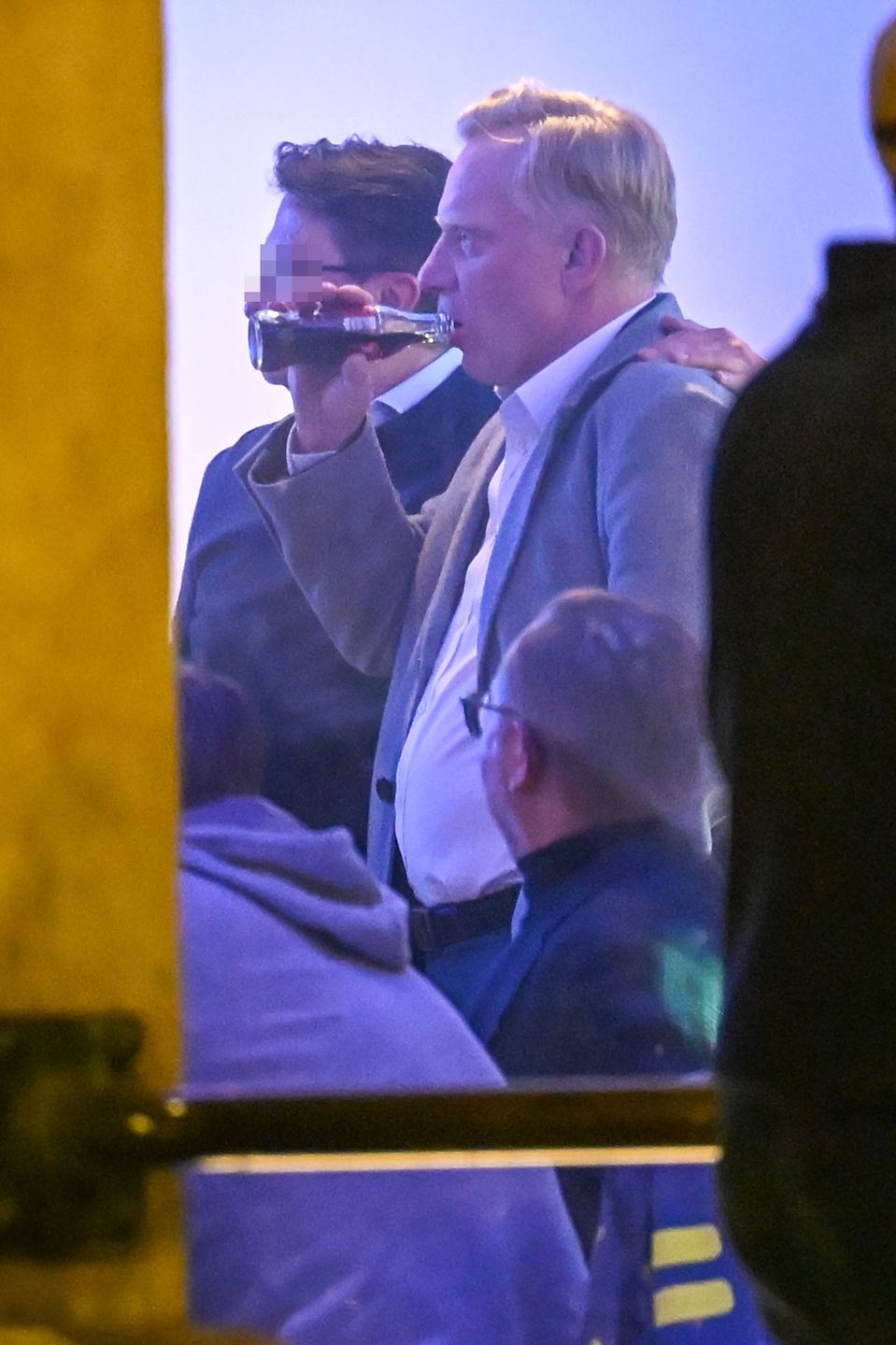 Arkadiusz Janiczek na całonocnej imprezie