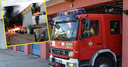 Pożar galerii w Ostródzie. Straty oszacowano na 2,5 mln zł. Podejrzani to jeszcze dzieci