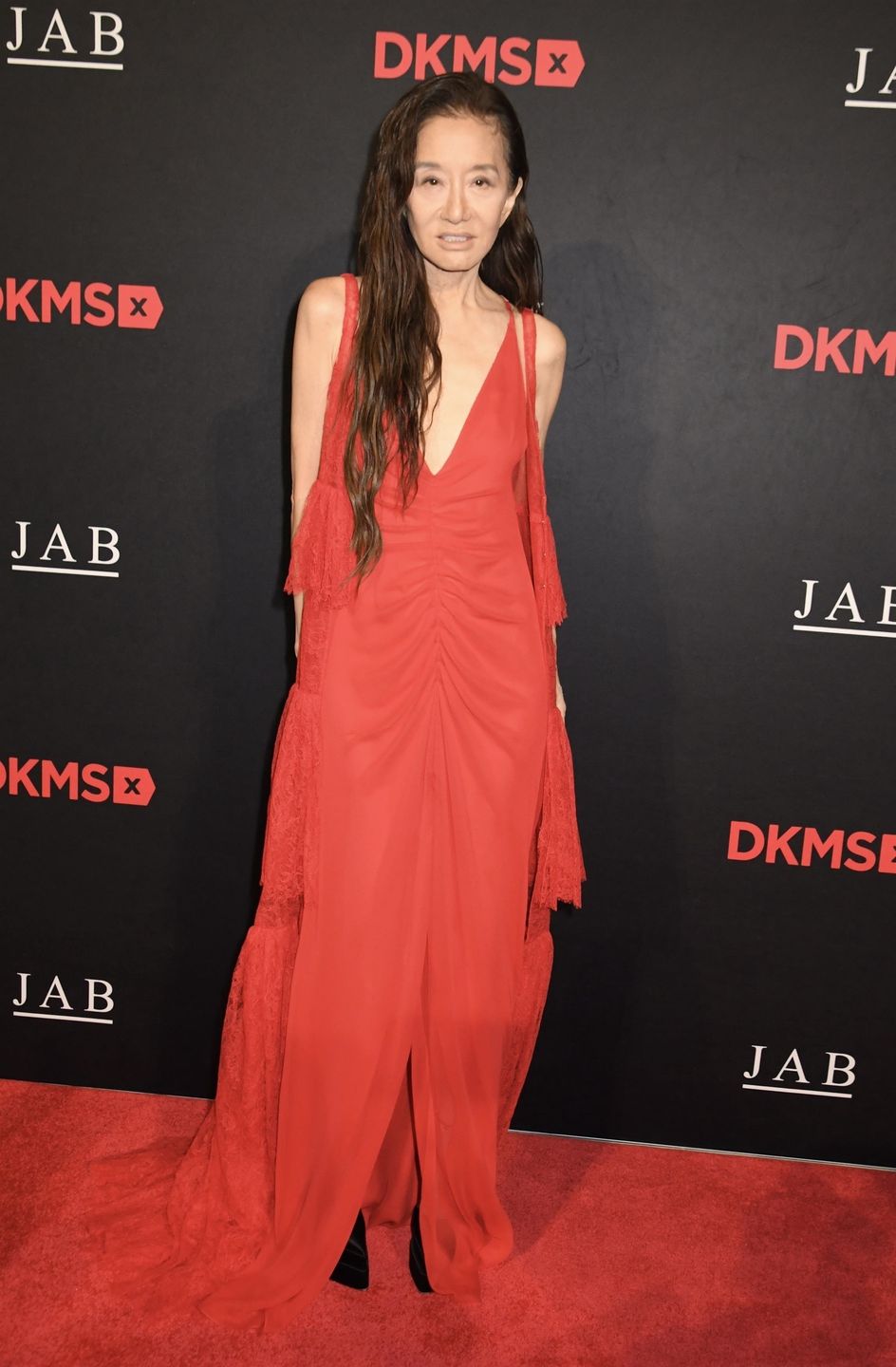 Vera Wang na gali DKMS w Nowym Jorku