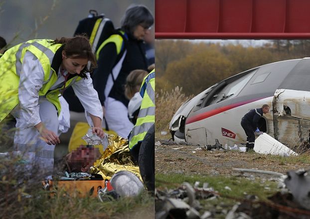 Z OSTATNIEJ CHWILI: Wykolejenie pociągu we Francji! 