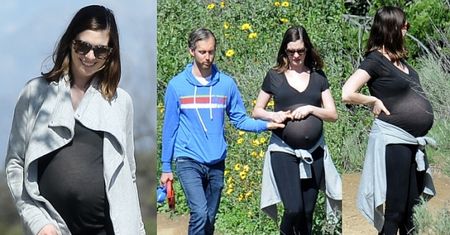 Anne Hathaway w zaawansowanej ciąży! (ZDJĘCIA)