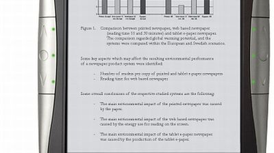 Czytnik e-książek iRex 1000 series z 10-calowym ekranem 1