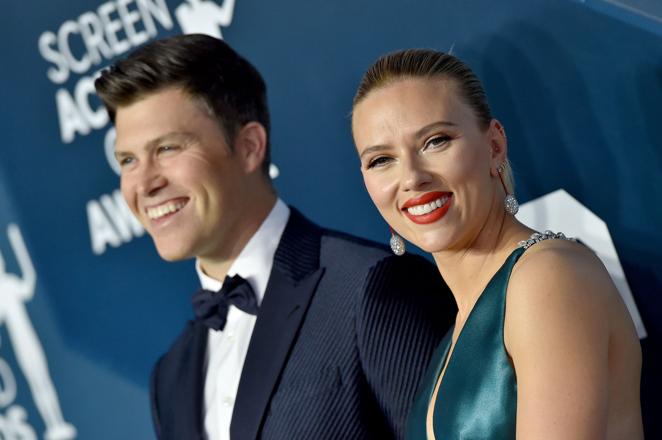 Scarlett Johansson i Colin Jost