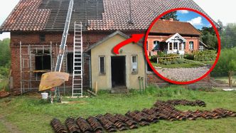 Kupili dom, który "straszył" i go odnowili. "Zostawiliśmy tylko mury"