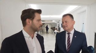 Spięcie Błaszczaka z dziennikarzem. "Wiem, z jakiej jest pan stacji"