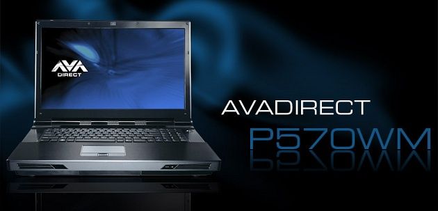Clevo P570WM laptop zdjęcie AVADirect