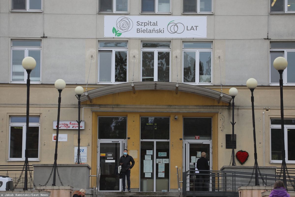 Warszawa. Jest odpowiedź ratusza na działania w Szpitalu Bielanskim