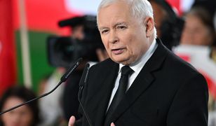 Protest przed konwencją PiS. Kaczyński przywitany okrzykami