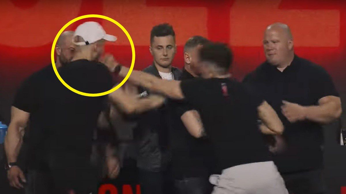 Bójka pomiędzy Jakubem Frączkiem a Franciszkiem Rusieckim