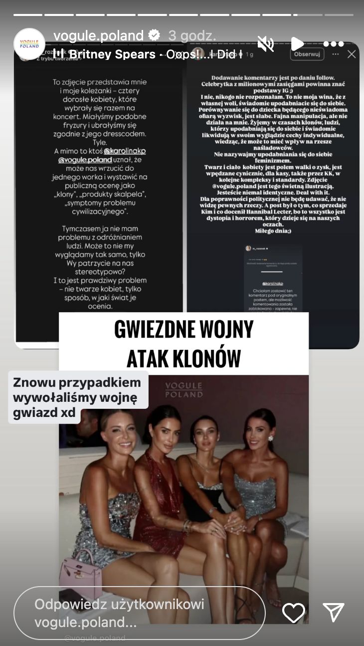Vogule Poland komentuje swojego mema i zaistniałą sytuację