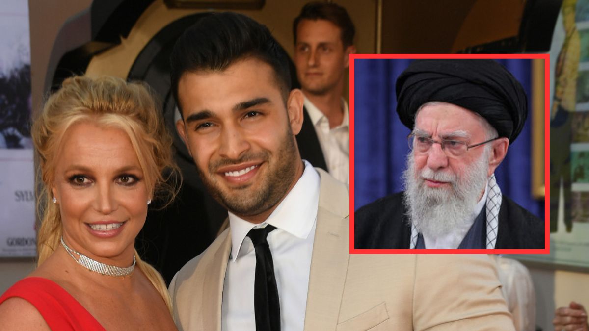 Sam Asghari jest zadowolony po śmierci Alego Chameneiego.