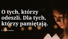 „Gazeta Wyborcza” uruchomiła serwis Odeszli.pl o osobach zmarłych