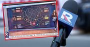 Republika pokazała mapę Polski z rażącymi błędami. Zareagował Rachoń