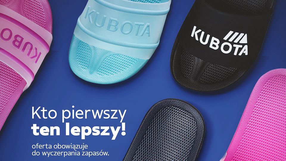 Klapki Kubota znów na przecenie w Biedronce