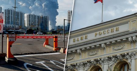 Ukraińskie ataki na rosyjski biznes. Bank centralny reaguje