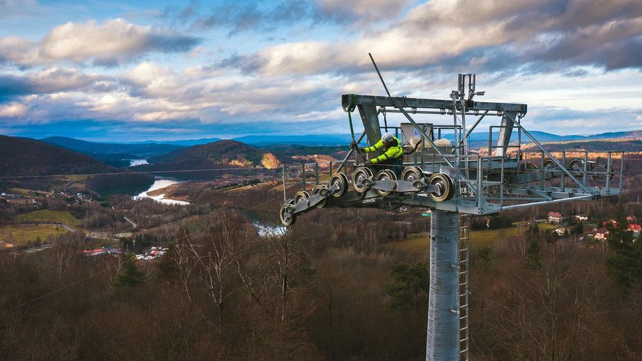 Kolejka gondolowa nad Soliną 