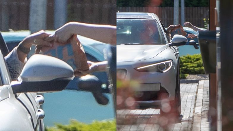 Grażyna Torbicka odwiedza mamę i jedzie do McDonald's