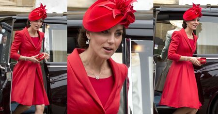 Księżna Kate pokazała się w płaszczu sprzed 5 lat (ZDJĘCIA)