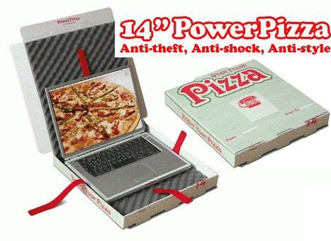 pizza laptop case