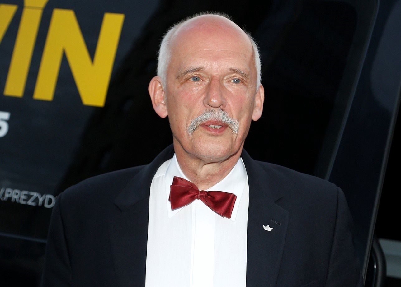 Janusz Korwin-Mikke zakaził się koronawirusem 