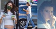 Wystrojona w krótki top Emily Ratajkowski z dumą eksponuje ciążowy brzuch, spacerując po Los Angeles (ZDJĘCIA)