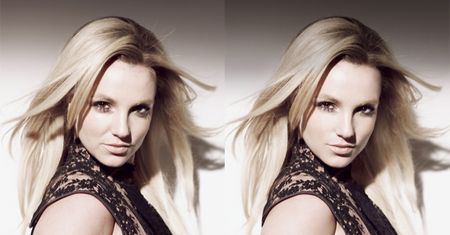 Britney bez retuszu! PORÓWNAJ!