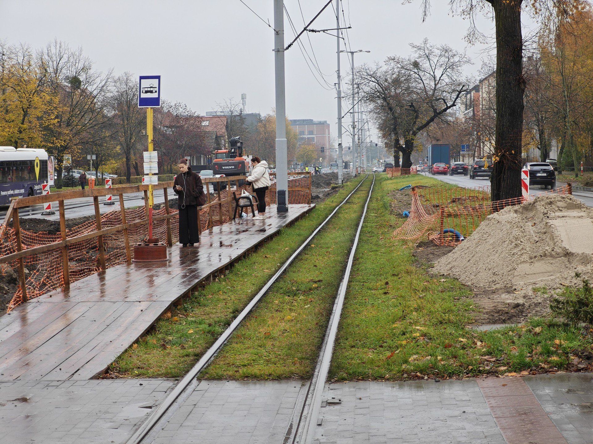 Modernizacja torowiska tramwajowego na ulicy Kościuszki w Toruniu
