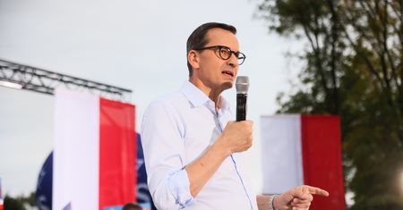 Zdjęcia z Trzcianki. Przykra niespodzianka dla premiera w Wielkopolsce