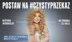 Magda Gessler, Szymon Marciniak i Mikołaj Roznerski w kampanii Fundacji PZU o dezinformacji