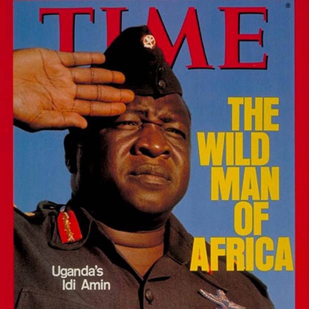 Idi Amin na okładce Time'a z 1977 roku
