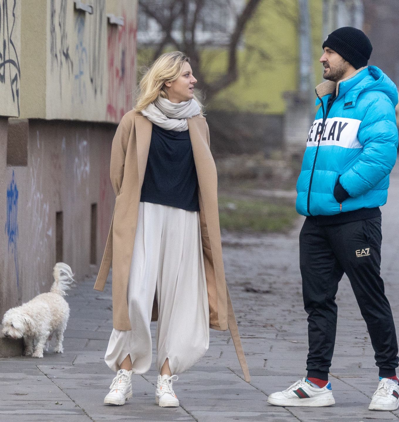 Piotr Stramowski i jego partnerka "przyłapani" na mieście