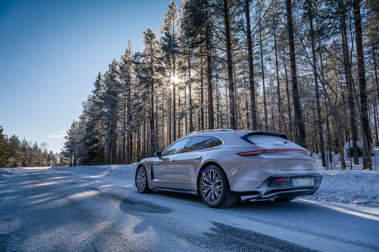 Porsche Taycan 4S Sport Turismo w Finlandii