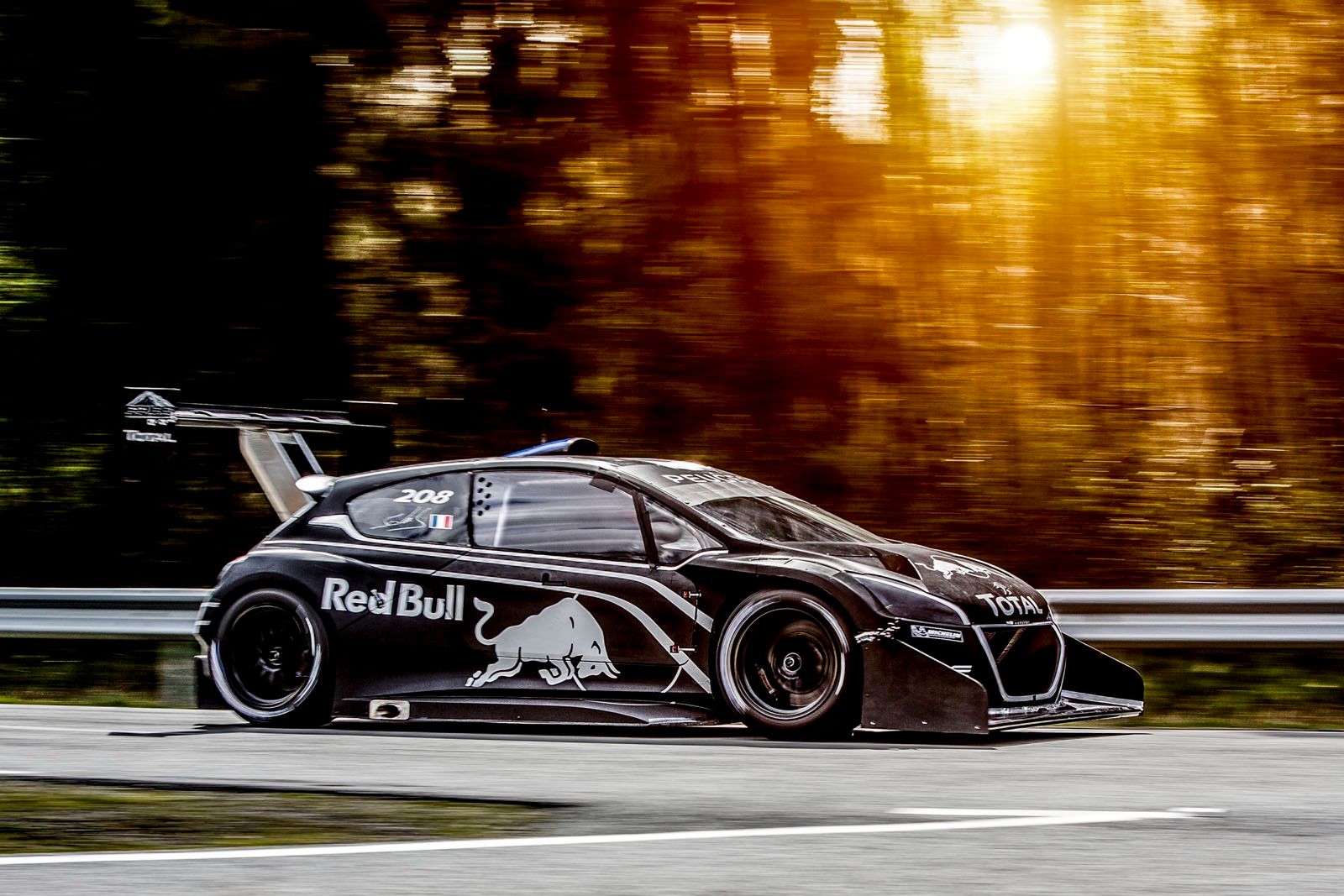 Sebastien Loeb performs during a run  in the first test track at the Peugeot test center in La FertÄÂÃÂ©-Vidame, France,  on April 18th, 2013 // Flavien Duhamel/Red Bull Content Pool // P-20130422-00371 // Usage for editorial use only // Please go to www.redbullcontentpool.com for further information. //