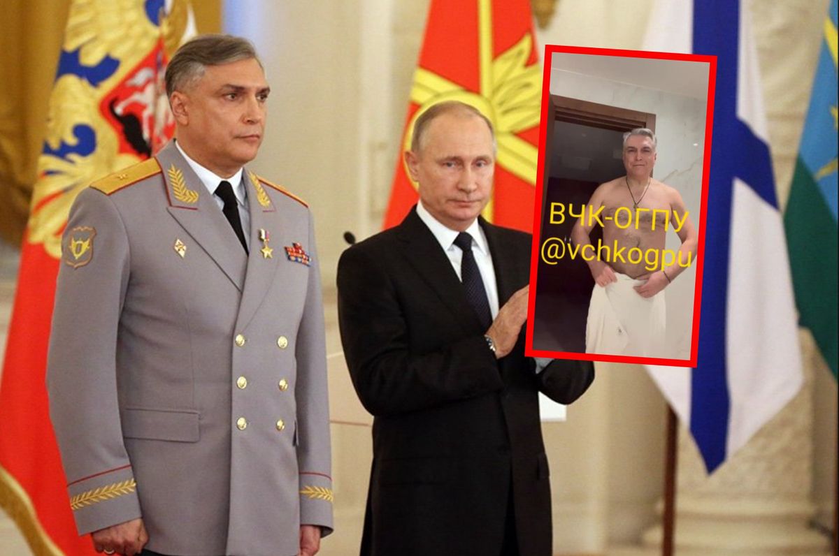 "Erotyczne tańce" generała Putina. Skandal w Rosji 