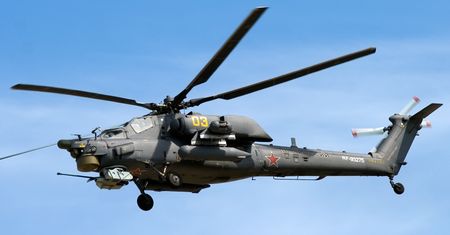 Spadł Mi-28. Rosyjski śmigłowiec spłonął w Afryce
