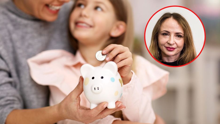 Kobieta z dzieckiem, ministra rodziny Agnieszka Dziemianowicz-Bąk 