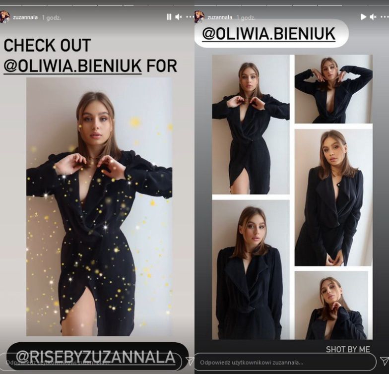 Oliwia Bieniuk w obiektywie macochy