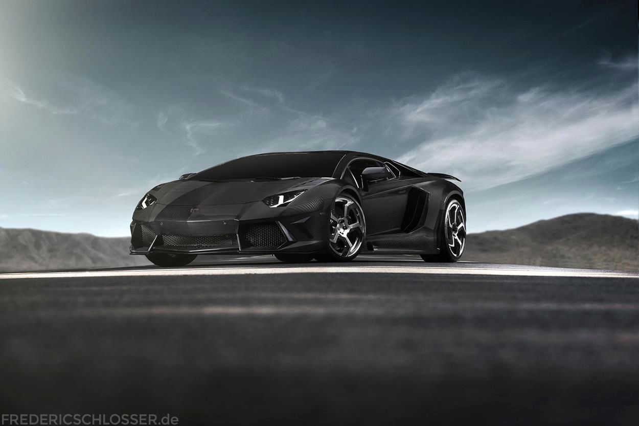 Frederic Schlosser - Lamborghini Aventador Black Diamond by Mansory