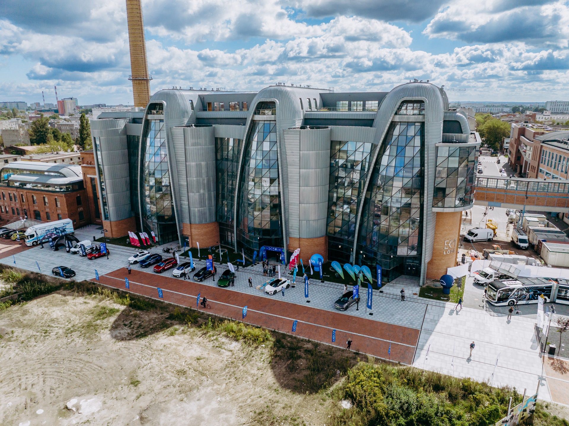 Centrum EC1 w Łodzi, miejsce gdzie odbył się Kongres Nowej Mobilności 2022