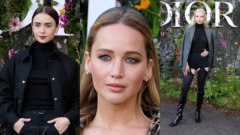Celebrities dazzle at Dior's Drummond Castle fashion show