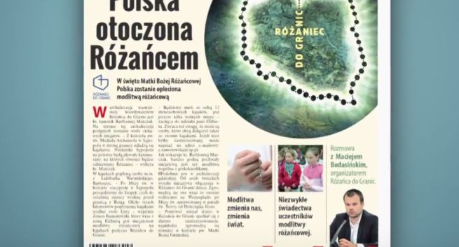 Państwowa firma za reklamy w „Naszym Dzienniku” zapłaciła różańcami