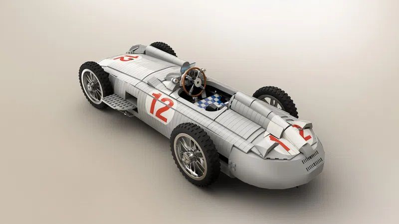 Mercedes W196R z lego
